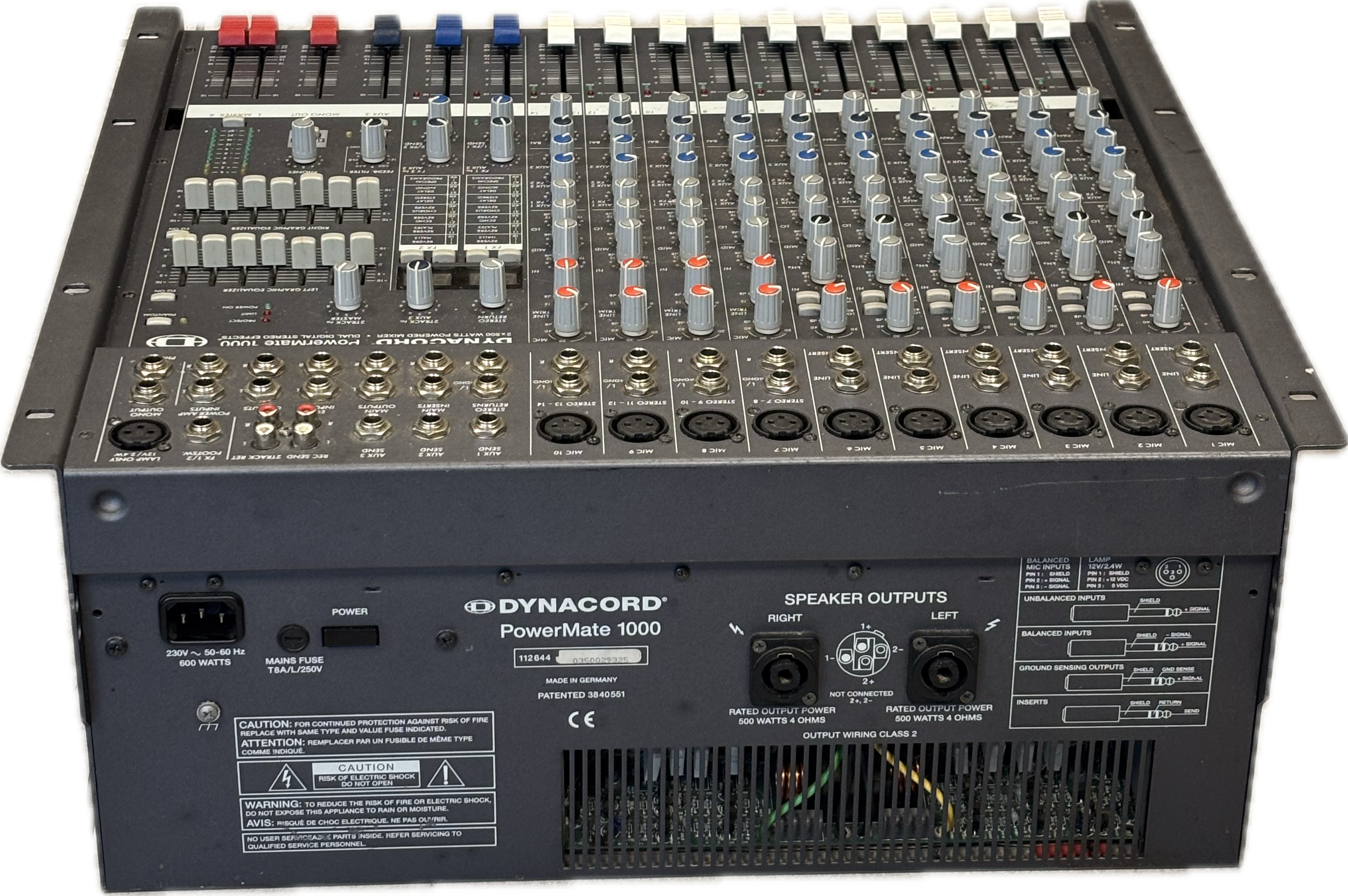 USED) Dynacord Powermate 1000-1 - Used products - Allround Musik